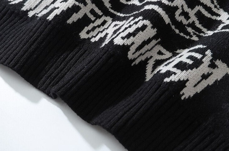 Wanting For Your Text Sweater