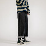 Solid Classic Baggy Jeans