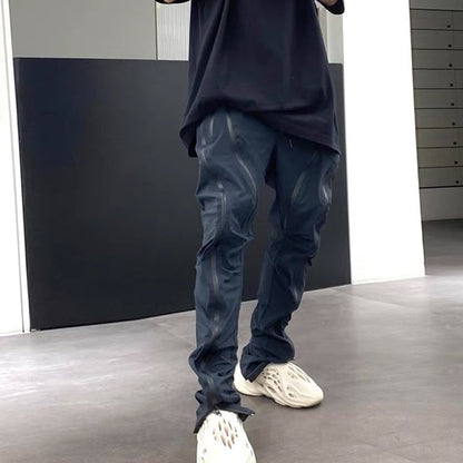 Multi Zipper Pants