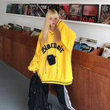 Y2K V-neck Sweatshirt
