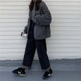 Women's Zip Up Solid Sweatshirt