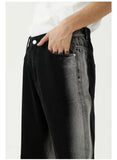 Loose Straight Tie Dye Denim Jeans
