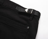 Back Ankle Zipper Pants