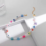 Beaded Rectangular Necklace