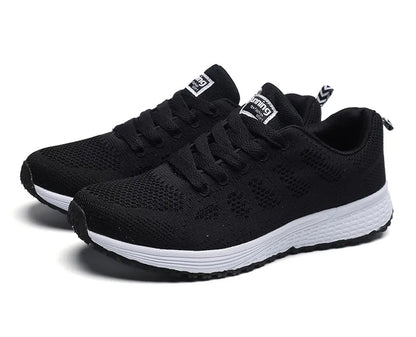 Minimal Flat Breathable Sneakers