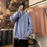 Oversized Fashionable Korean Hip Hop Sweatshirt