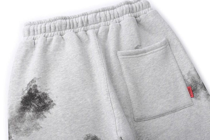 Smile Patchwork Sweatpants