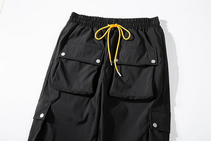 Side Breasted Cargo Pants