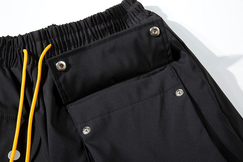 Side Breasted Cargo Pants