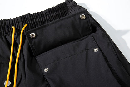 Side Breasted Cargo Pants