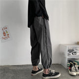 Solid Color Drawstring Joggers Pants
