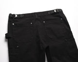 Back Ankle Zipper Pants
