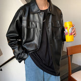 PU Leather Motorcycle Jacket