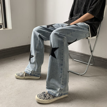 All Over Star Denim Jeans