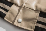 Vintage Band Leather Varsity Jacket