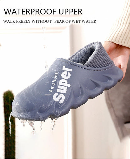 Waterproof Cotton Insole Slipper