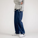 Solid Classic Baggy Jeans