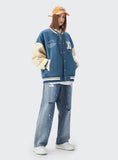 Don't Care Varsity Jacket DAXUEN