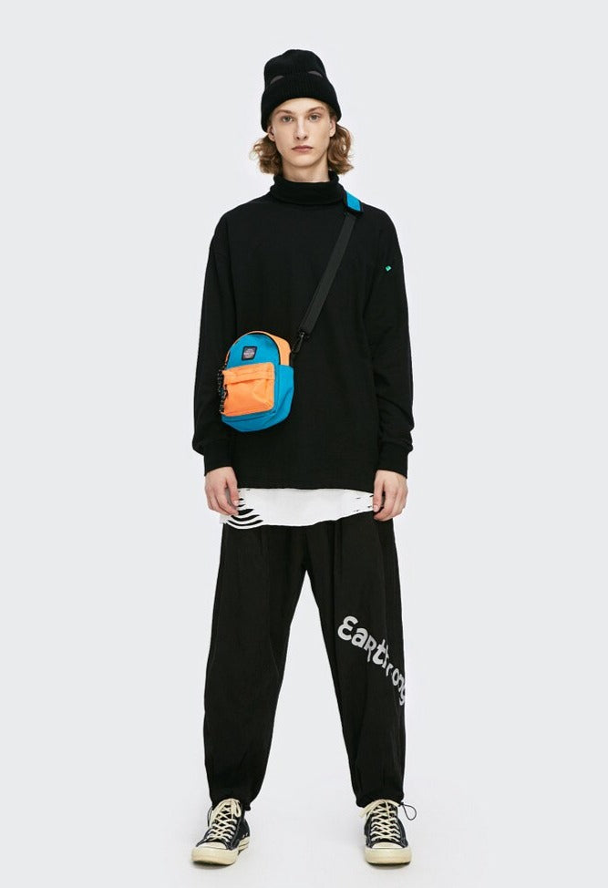 Autumn Blank Turtleneck T-shirt