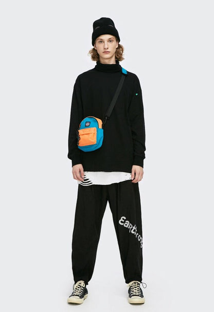 Autumn Blank Turtleneck T-shirt