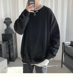 Solid Color Oversized Long Sleeve T-Shirt