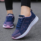 Minimal Flat Breathable Sneakers