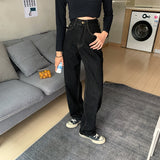 Vintage High Waist Black Denim Jeans