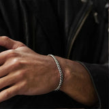 3-11mm Curb Stainless Stain Link Chain Bracelet