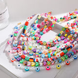 Beaded Rectangular Necklace
