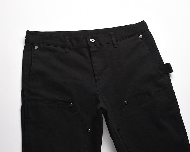Back Ankle Zipper Pants