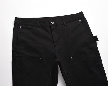 Back Ankle Zipper Pants