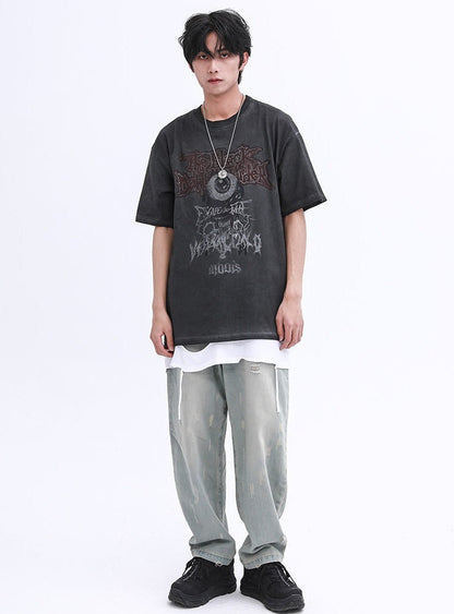 The System Retro Drop Shoulder T-shirt