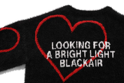 Knitted Heart Sweater