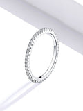 Simulated Diamond 925 Sterling Silver Ring