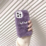 Fluffy Monster Mobile Phone Case For iPhone
