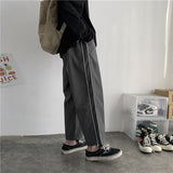 Solid Color Drawstring Joggers Pants