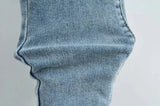 High-waist Vintage Skinny Jeans