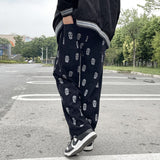 Corduroy Masked Baggy Pants