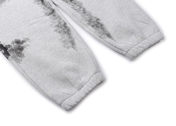 Smile Patchwork Sweatpants