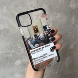 Vintage De Vinci iPhone Case