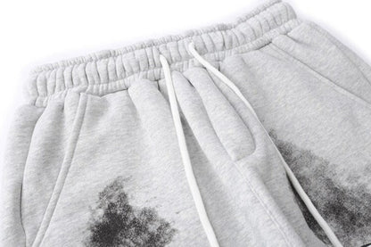 Smile Patchwork Sweatpants