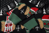 Ugly Knitted Elf Christmas Sweater