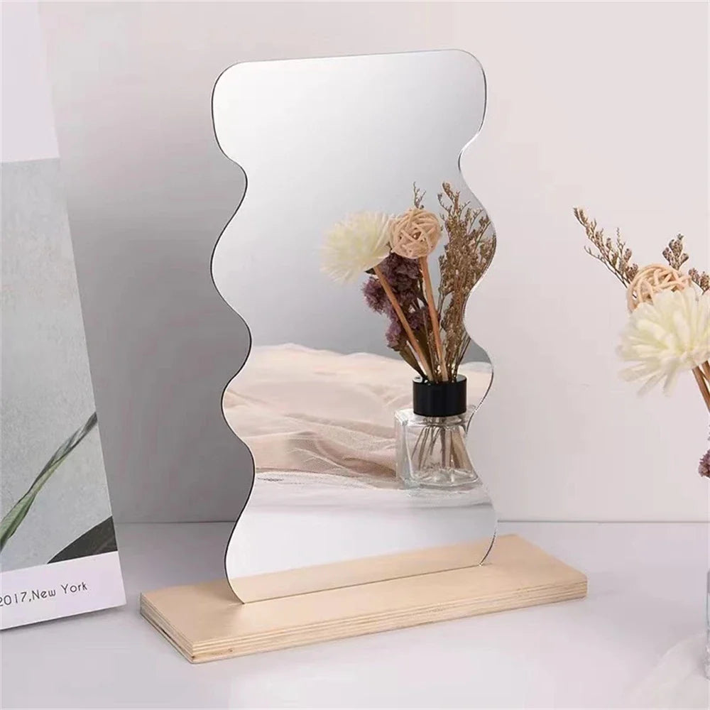 Irregular Acrylic Wavy Mirror