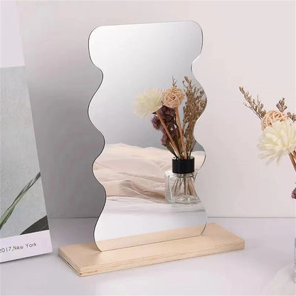 Irregular Acrylic Wavy Mirror