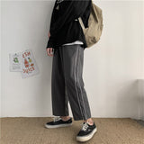 Solid Color Drawstring Joggers Pants