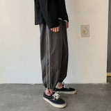 Solid Color Drawstring Joggers Pants