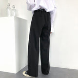 Loose Straight High Rise Pants