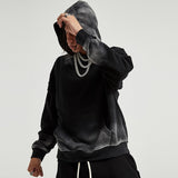 Dark Washed Gradient Hoodie