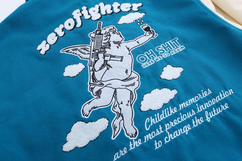 Fighter Angel Varsity Jacket