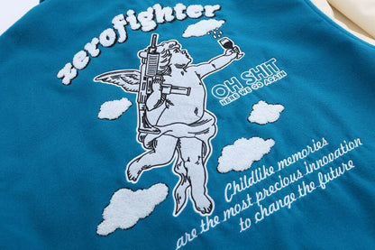 Fighter Angel Varsity Jacket